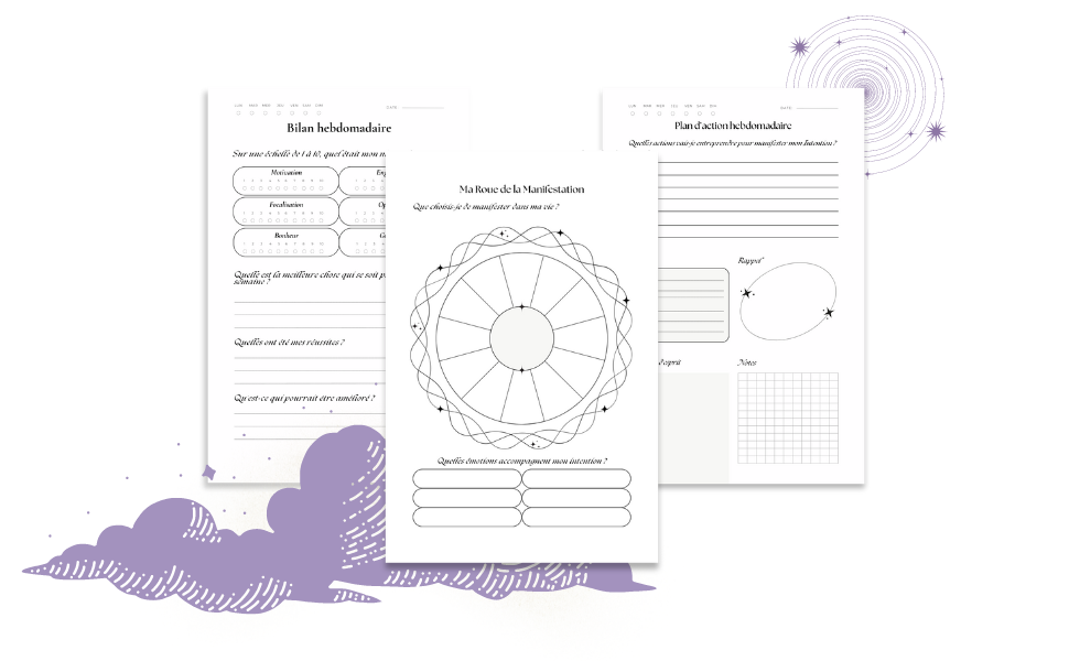 Banier Journal de manifestation amazon contenu A+ (15)